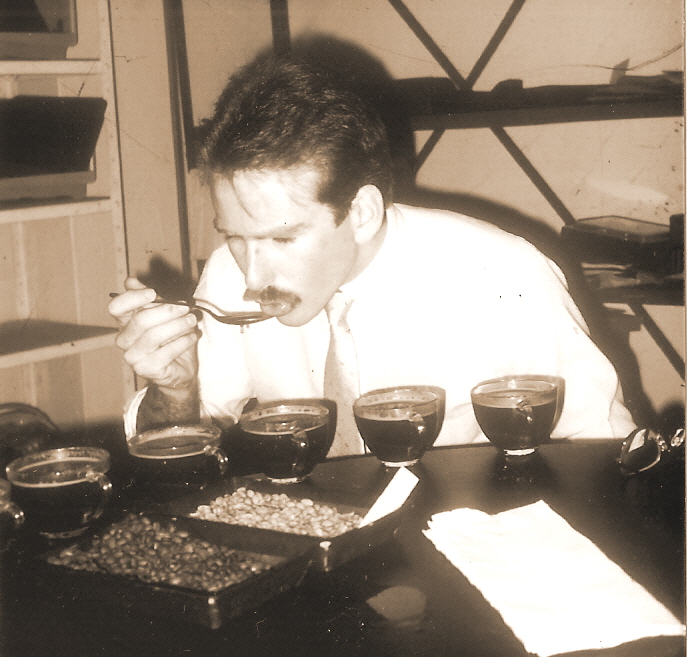 coffee cupping 1985